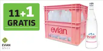 BelBev Evian aanbieding