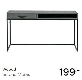 Baby & Tiener Woood bureau morris aanbieding
