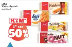 Spar Lotus Wafels of gebak aanbieding