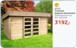 Brico Solid Tuinhuis Superia Stockholm aanbieding
