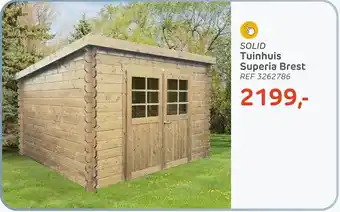 Solid Tuinhuis Superia Brest