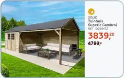 Brico Solid Tuinhuis Superia Cambrai aanbieding