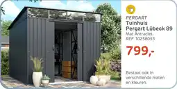 Brico Pergart tuinhuis Pergart Lübeck 89 aanbieding