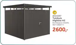 Brico Biohort Tuinhuis Highline H2 aanbieding
