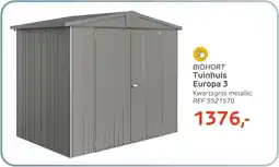 Brico Biohort Tuinhuis Europa 3 aanbieding