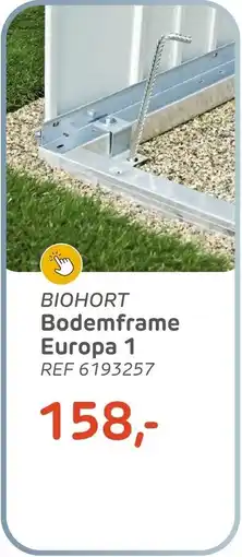 Brico Biohort Bodemframe Europa 1 aanbieding