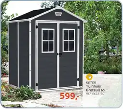 Brico Keter Tuinhuis Breteuil 65 aanbieding