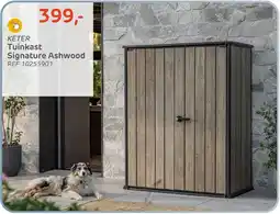 Brico Keter Tuinkast Signature Ashwood aanbieding