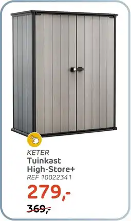 Brico Keter Tuinkast High-Store+ aanbieding
