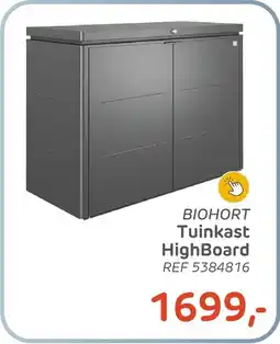 Brico Biohort Tuinkast HighBoard aanbieding