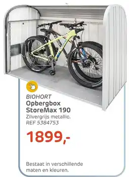 Brico Biohort Opbergbox StoreMax 190 aanbieding