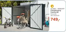 Brico Globel Pergart Fietsberging Family 66 aanbieding