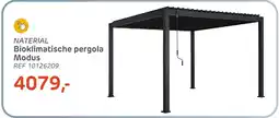 Brico Naterial Bioklimatische pergola Modus aanbieding