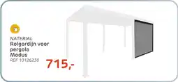 Brico Naterial Rolgordijn voor pergola Modus aanbieding
