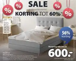 Jysk Nevla Boxspring aanbieding