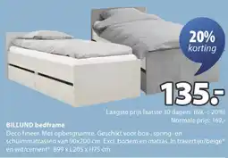 Jysk Billund Bedframe aanbieding