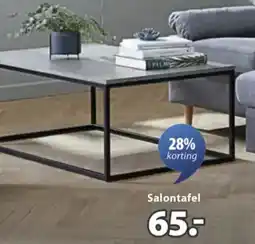 Jysk Dokkedal Salontafel aanbieding