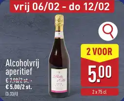 ALDI Alcoholvrij Aperitief aanbieding