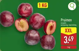 ALDI Pruimen aanbieding