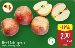ALDI Royal Gala Appels aanbieding