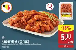 ALDI Kippenvlees voor Pita aanbieding