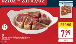 ALDI Gemarineerde lamskoteletten aanbieding