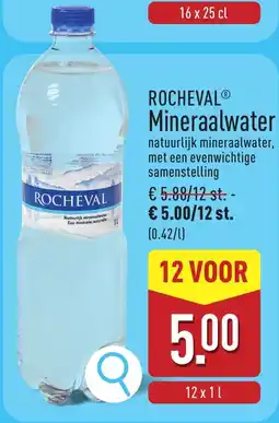 ALDI Rocheval Mineraalwater aanbieding