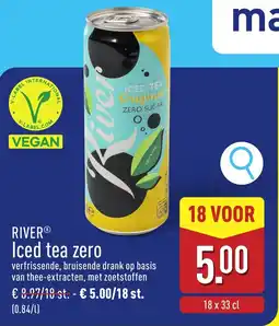 ALDI River Iced tea zero aanbieding