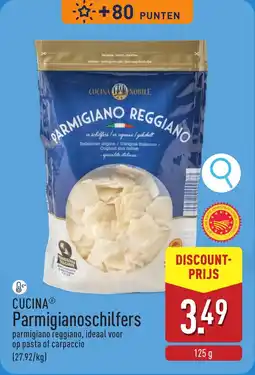 ALDI Cucina Parmigianoschilfers aanbieding