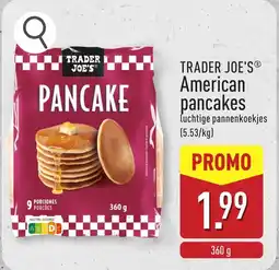 ALDI Trader Joe's American Pancakes aanbieding