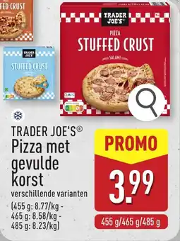 ALDI Trader Joe's Pizza met Gevulde Korst aanbieding