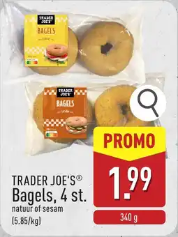 ALDI Trader Joe's Bagels aanbieding