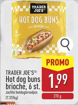 ALDI Trader joe's Hot dog Buns Brioche aanbieding