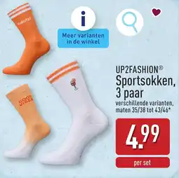ALDI Up2fashion Sportsokken aanbieding