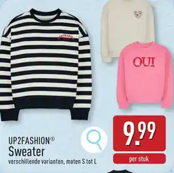 ALDI Up2fashion Sweater aanbieding