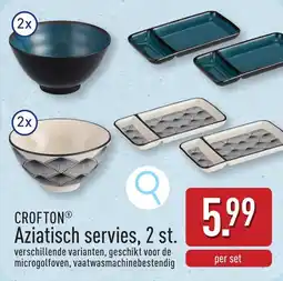 ALDI Crofton Aziatisch Servies aanbieding