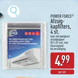 ALDI Power Force Afzuigkapfilters aanbieding