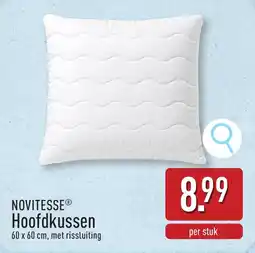 ALDI Novitesse Hoofdkussen aanbieding