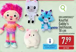 ALDI Dreamworks Knuffel Gabby's Dollhouse aanbieding