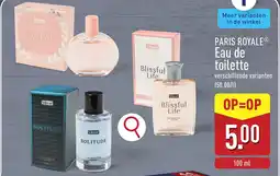 ALDI Paris royale eau de toilette aanbieding