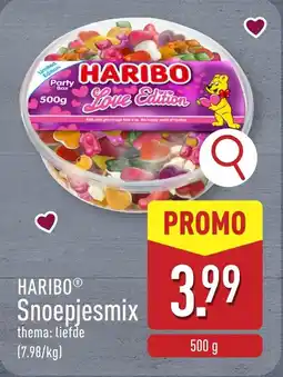 ALDI Haribo snoepjesmix aanbieding