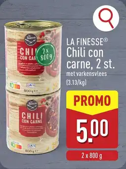 ALDI La finesse chili con carne aanbieding
