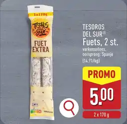ALDI Tesoros del sur fuets aanbieding
