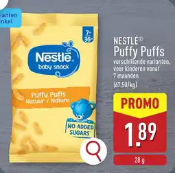 ALDI Nestlé puffy puffs aanbieding