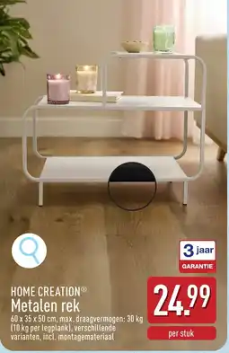 ALDI Home creation metalen rek aanbieding