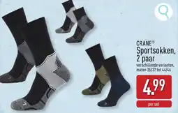 ALDI Crane sportsokken aanbieding