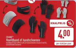 ALDI Crane hoofdband of handschoenen aanbieding