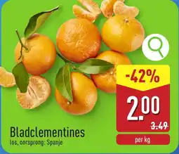 ALDI Bladclementines aanbieding