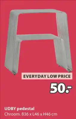 Jysk Udby Pedestal aanbieding