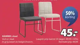 Jysk Hammel stoel aanbieding
